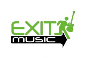 logo exit music store